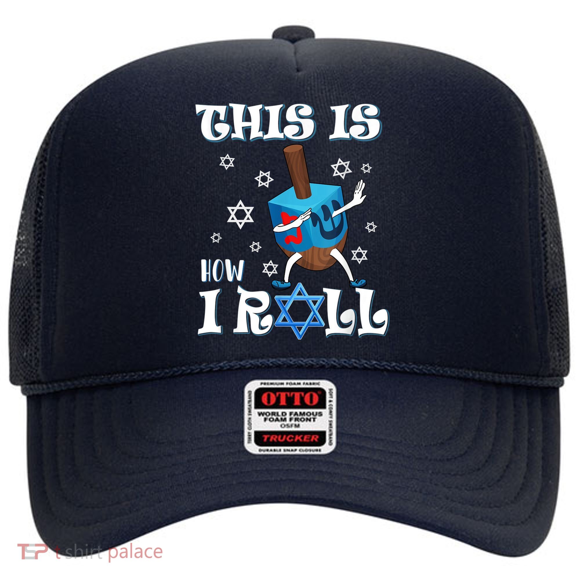 This Is How I Roll Hanukkah Chanukkah Dreidel Jewish Hat