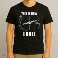 This Is How I Roll Fgift15 Eagle Airplane Pilot Flying F15 Gift T-Shirt thumb 3