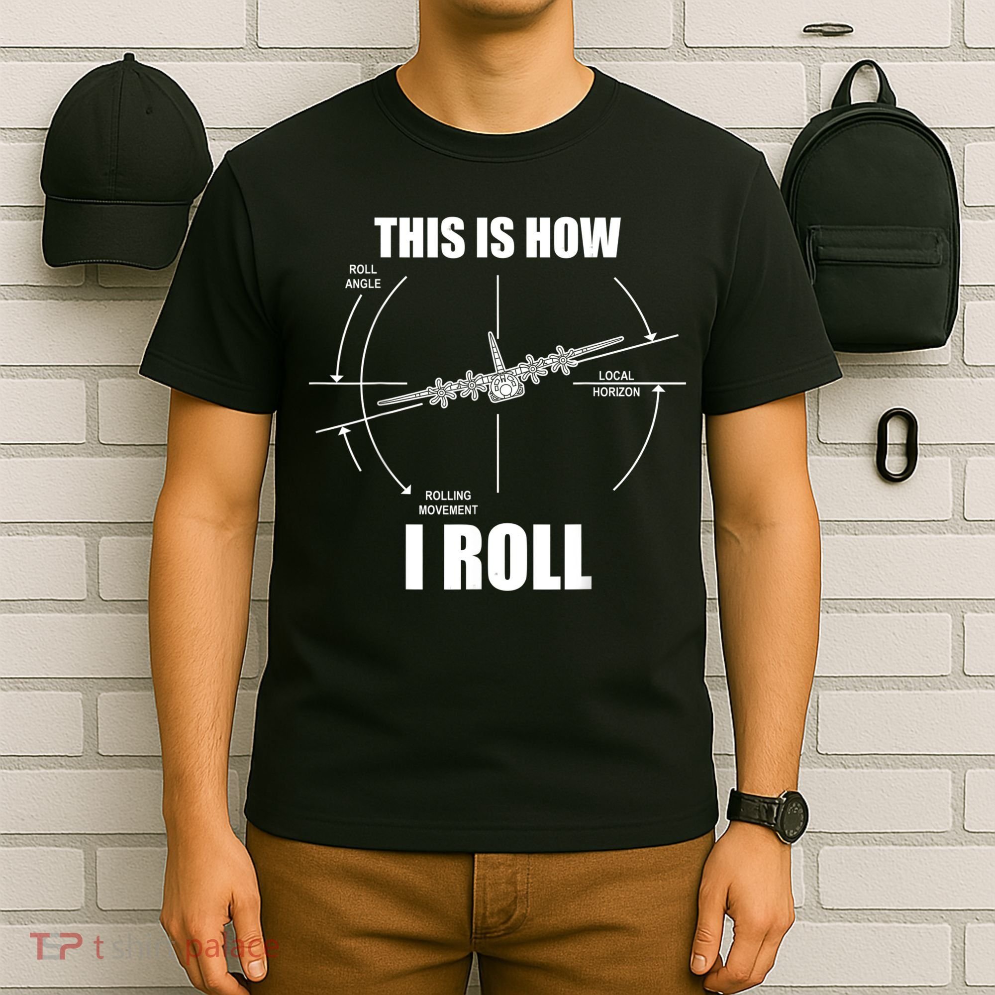 This Is How I Roll Fgift15 Eagle Airplane Pilot Flying F15 Gift T-Shirt