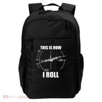 This Is How I Roll Fgift15 Eagle Airplane Pilot Flying F15 Gift Backpack thumb 0