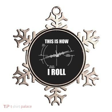 This Is How I Roll Fgift15 Eagle Airplane Pilot Flying F15 Gift Ornament