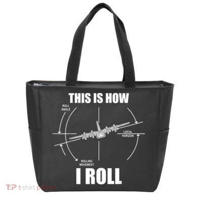 This Is How I Roll Fgift15 Eagle Airplane Pilot Flying F15 Gift Tote Bag