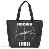 This Is How I Roll Fgift15 Eagle Airplane Pilot Flying F15 Gift Tote Bag thumb 0