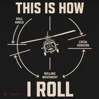 This Is How I Roll Funny Helicopter Bucket Hat thumb 4