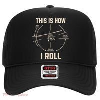 This Is How I Roll Funny Helicopter Hat thumb 0