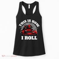 This Is How I Roll Zero Turn Riding Lawn Mower Image Women's Tank Top thumb 0