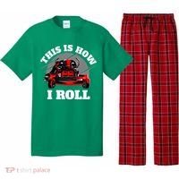 This Is How I Roll Zero Turn Riding Lawn Mower Image Pajama Set thumb 0