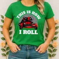 This Is How I Roll Zero Turn Riding Lawn Mower Image Women's T-Shirt thumb 2