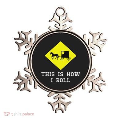 This Is How I Roll Amish Horse & Buggy Lancaster Pa. Ornament