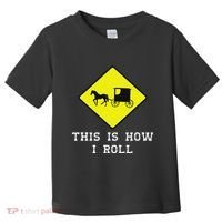 This Is How I Roll Amish Horse & Buggy Lancaster Pa. Toddler T-Shirt thumb 0