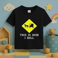 This Is How I Roll Amish Horse & Buggy Lancaster Pa. Toddler T-Shirt thumb 3