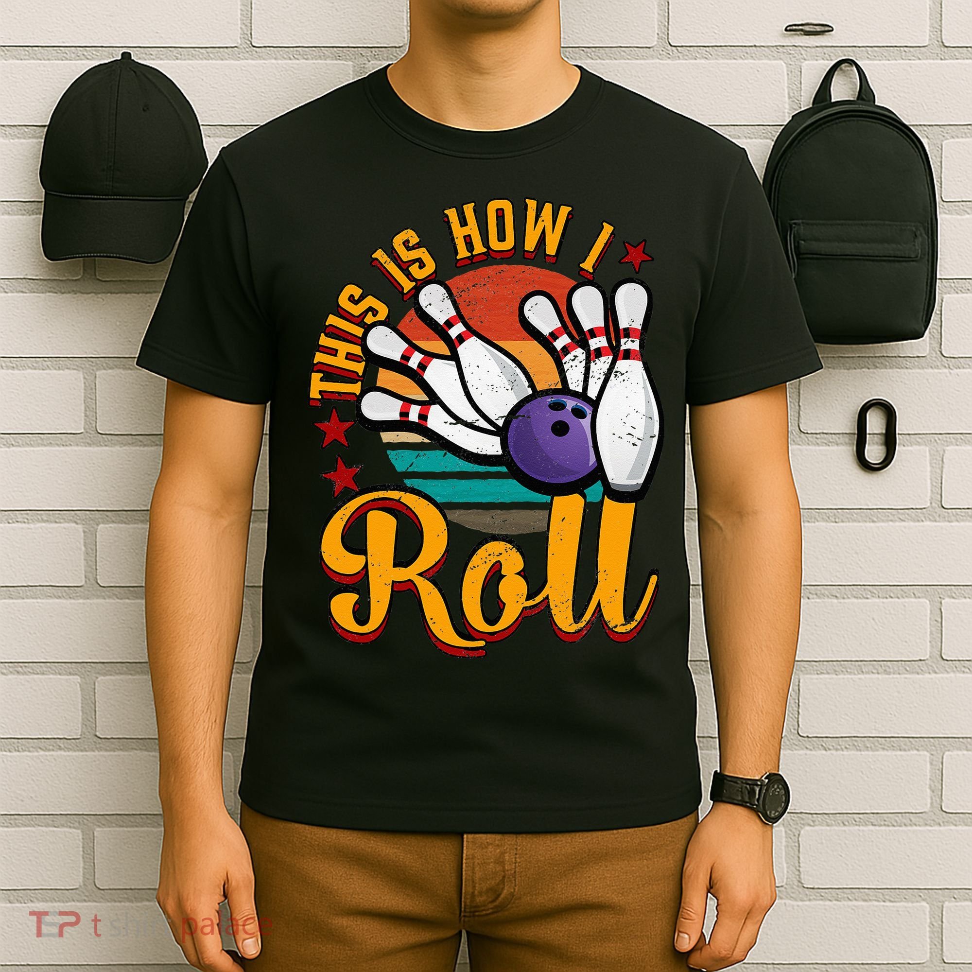 This Is How I Roll Bowling T-Shirt