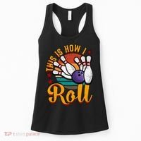 This Is How I Roll Bowling Women's Tank Top thumb 0