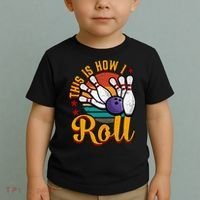 This Is How I Roll Bowling Toddler T-Shirt thumb 2