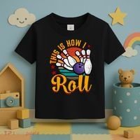 This Is How I Roll Bowling Toddler T-Shirt thumb 3