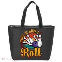 This Is How I Roll Bowling Tote Bag thumb 0