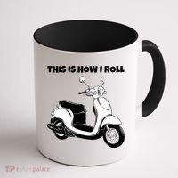 This Is How I Roll Scooter Coffee Mug thumb 1
