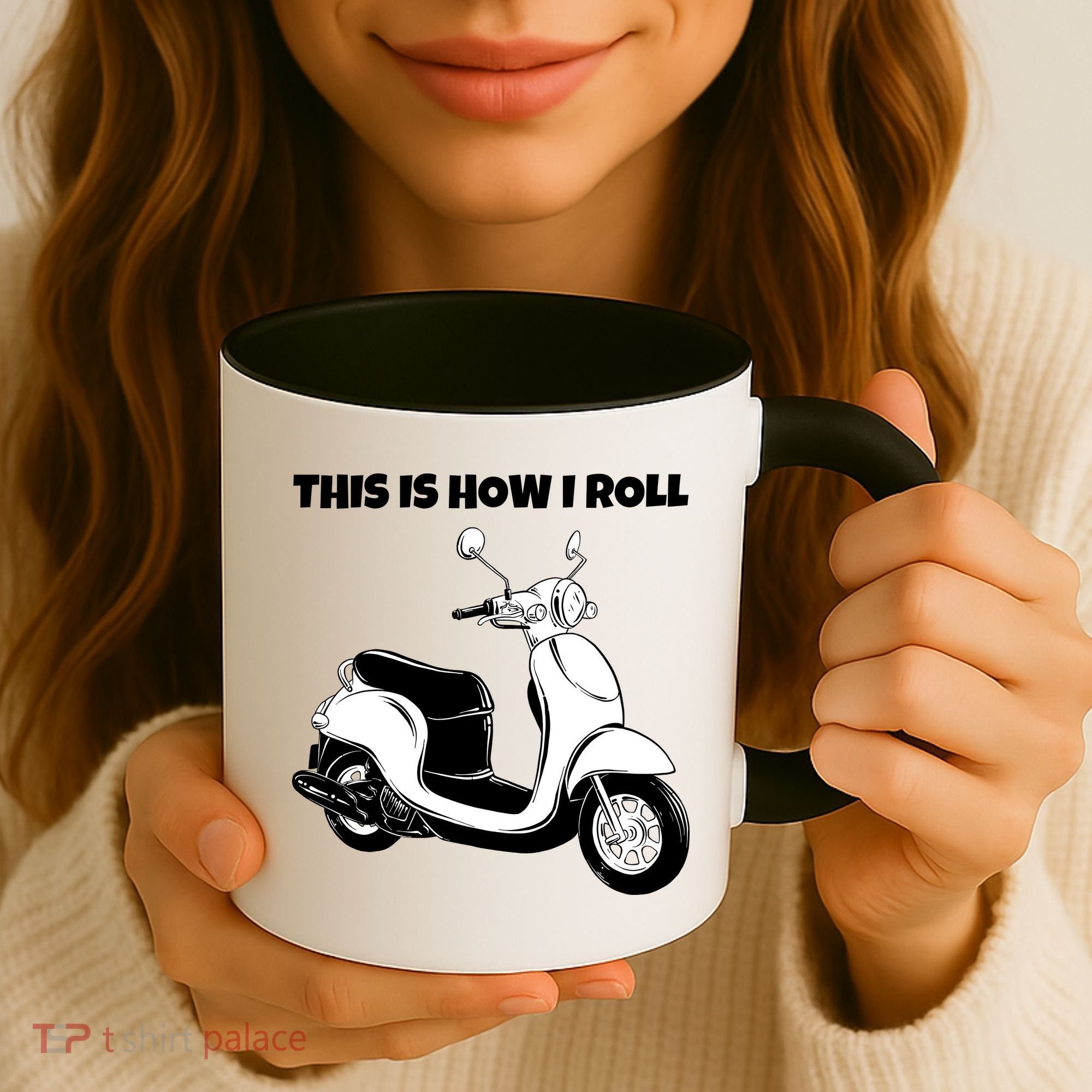 This Is How I Roll Scooter Coffee Mug