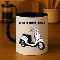 This Is How I Roll Scooter Coffee Mug thumb 4