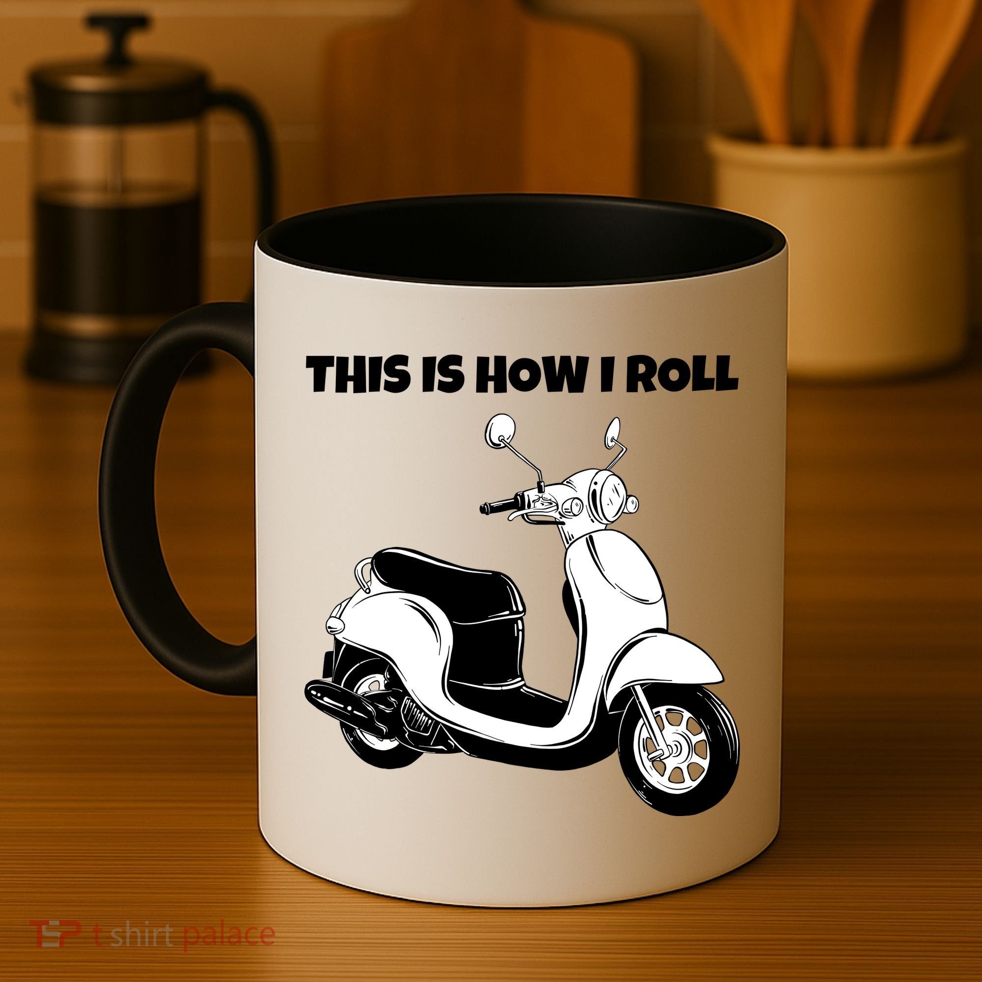 This Is How I Roll Scooter Coffee Mug