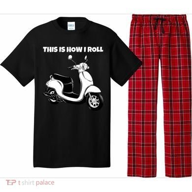 This Is How I Roll Scooter Pajama Set