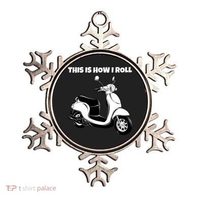 This Is How I Roll Scooter Ornament