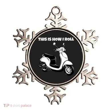 This Is How I Roll Scooter Ornament