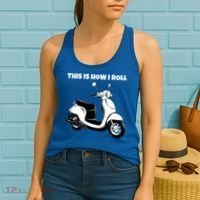 This Is How I Roll Scooter Women's Tank Top thumb 2