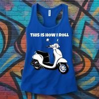 This Is How I Roll Scooter Women's Tank Top thumb 3