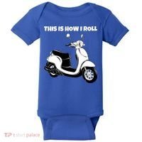 This Is How I Roll Scooter Baby Bodysuit thumb 0