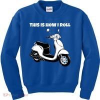 This Is How I Roll Scooter Kids Sweatshirt thumb 0