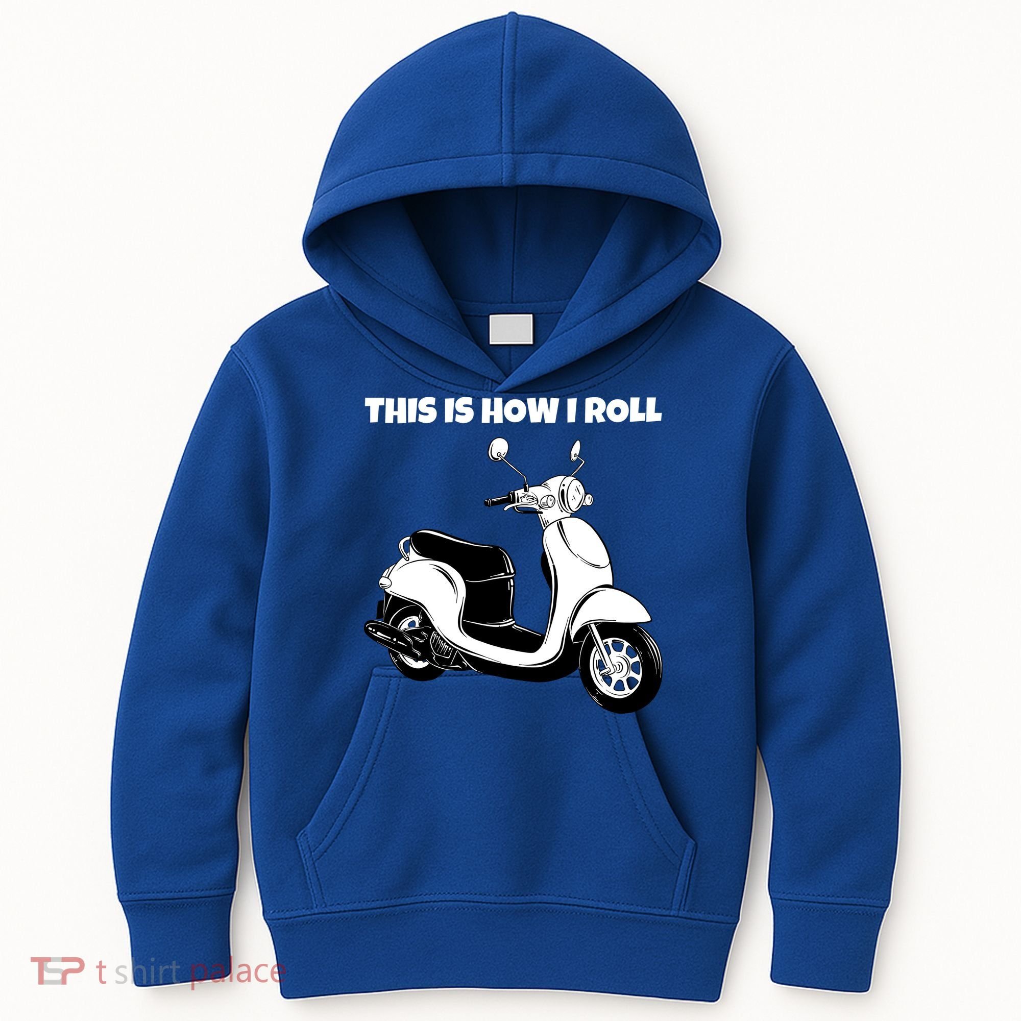 This Is How I Roll Scooter Kids Hoodie