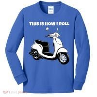 This Is How I Roll Scooter Kids Long Sleeve Shirt thumb 0