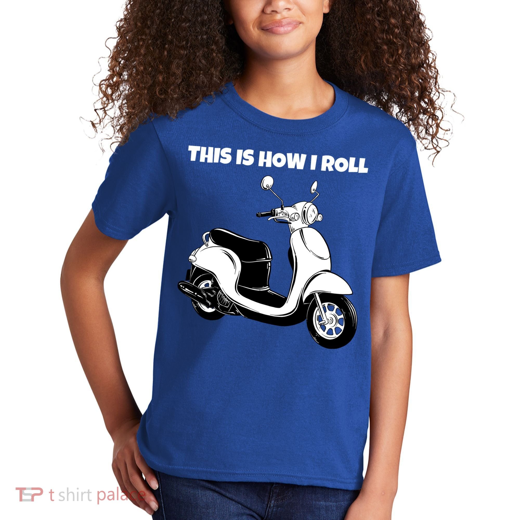 This Is How I Roll Scooter Kids T-Shirt