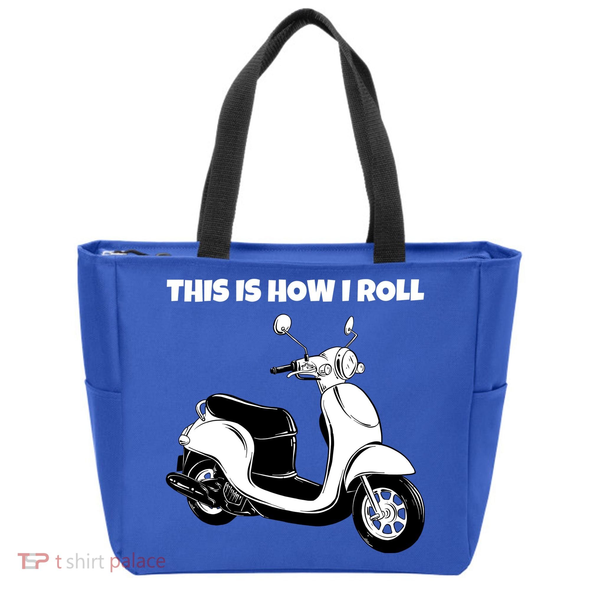 This Is How I Roll Scooter Tote Bag