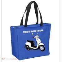 This Is How I Roll Scooter Tote Bag thumb 2