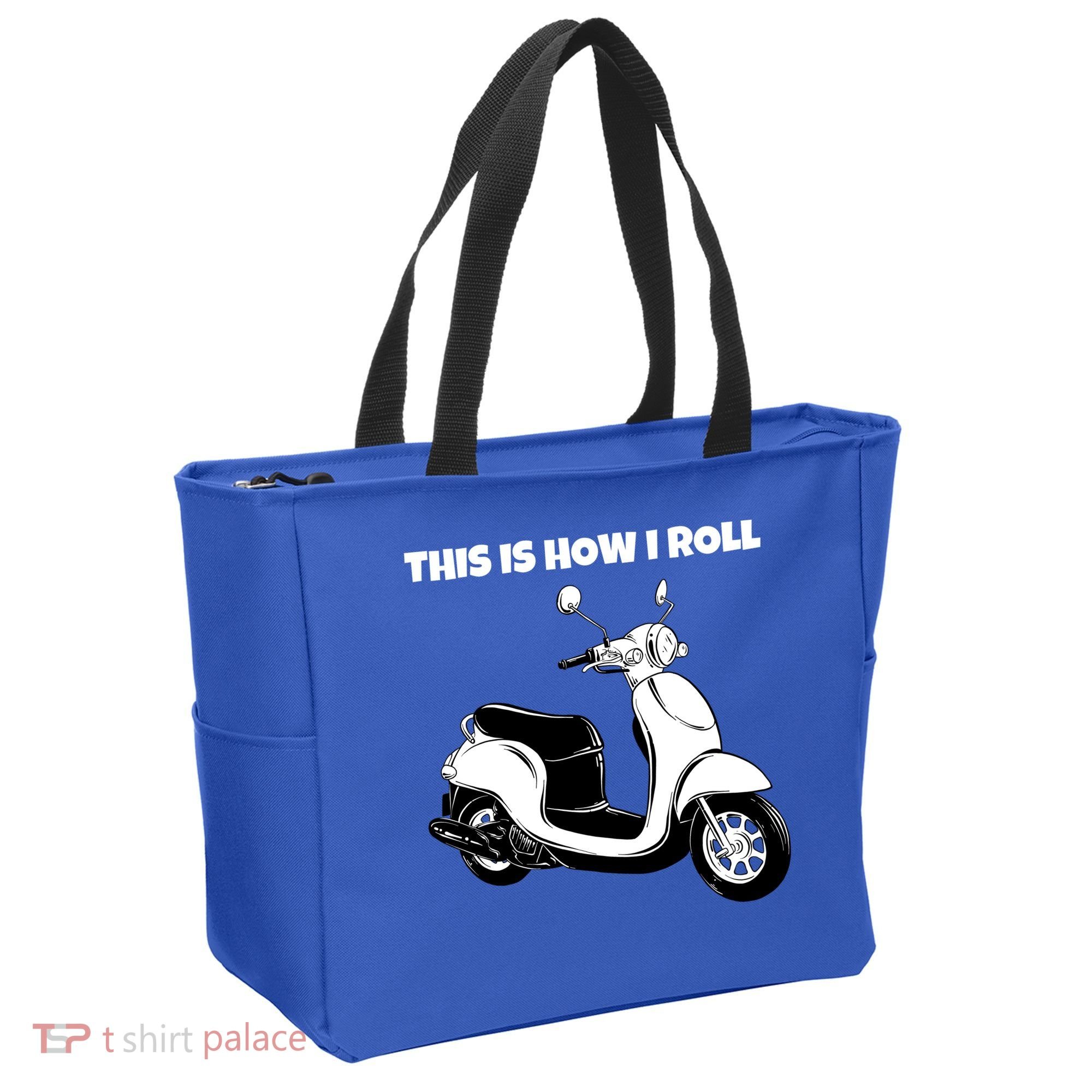 This Is How I Roll Scooter Tote Bag