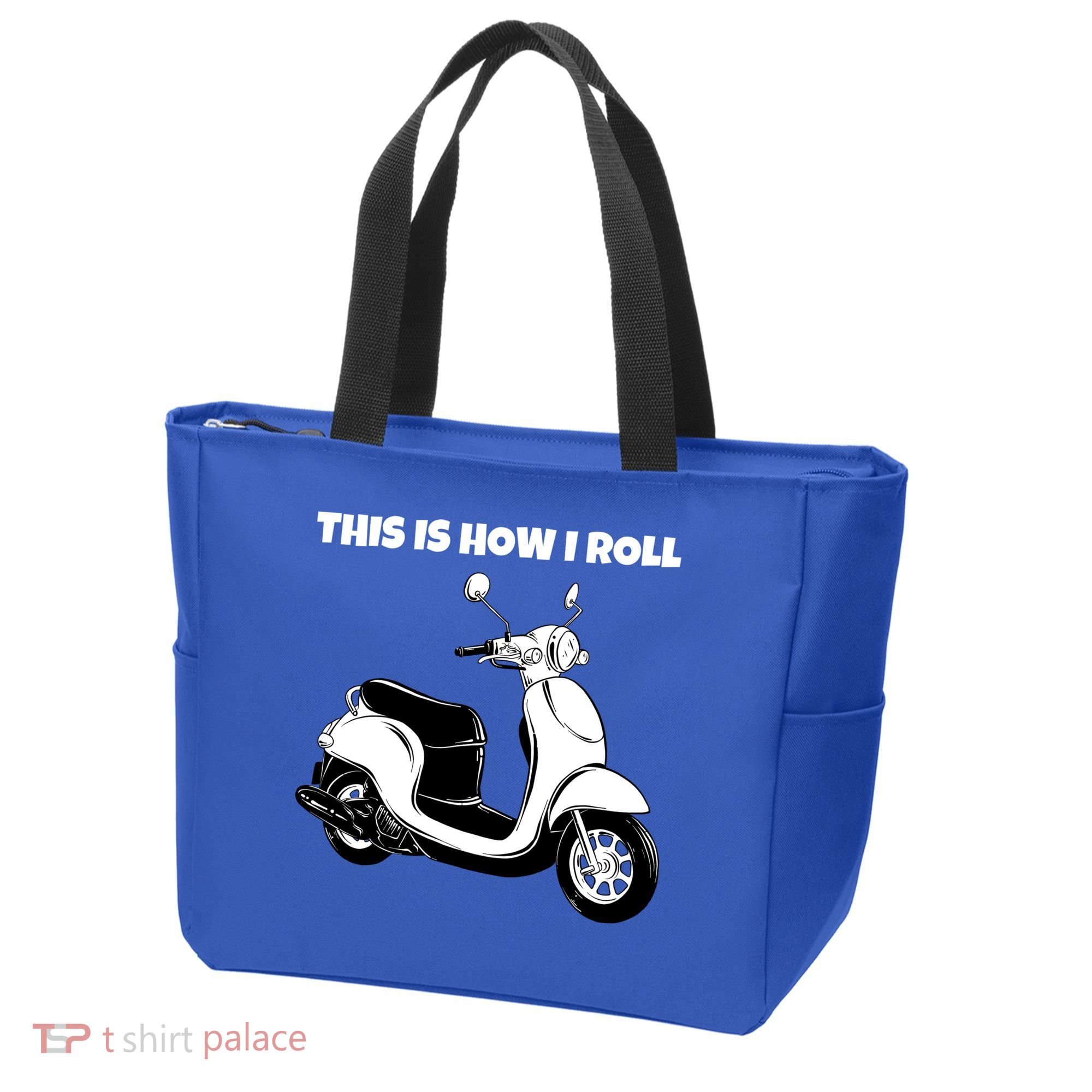 This Is How I Roll Scooter Tote Bag
