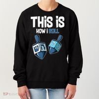 This Is How I Roll Draydel Trendl Hanukkah Women's Sweatshirt thumb 0