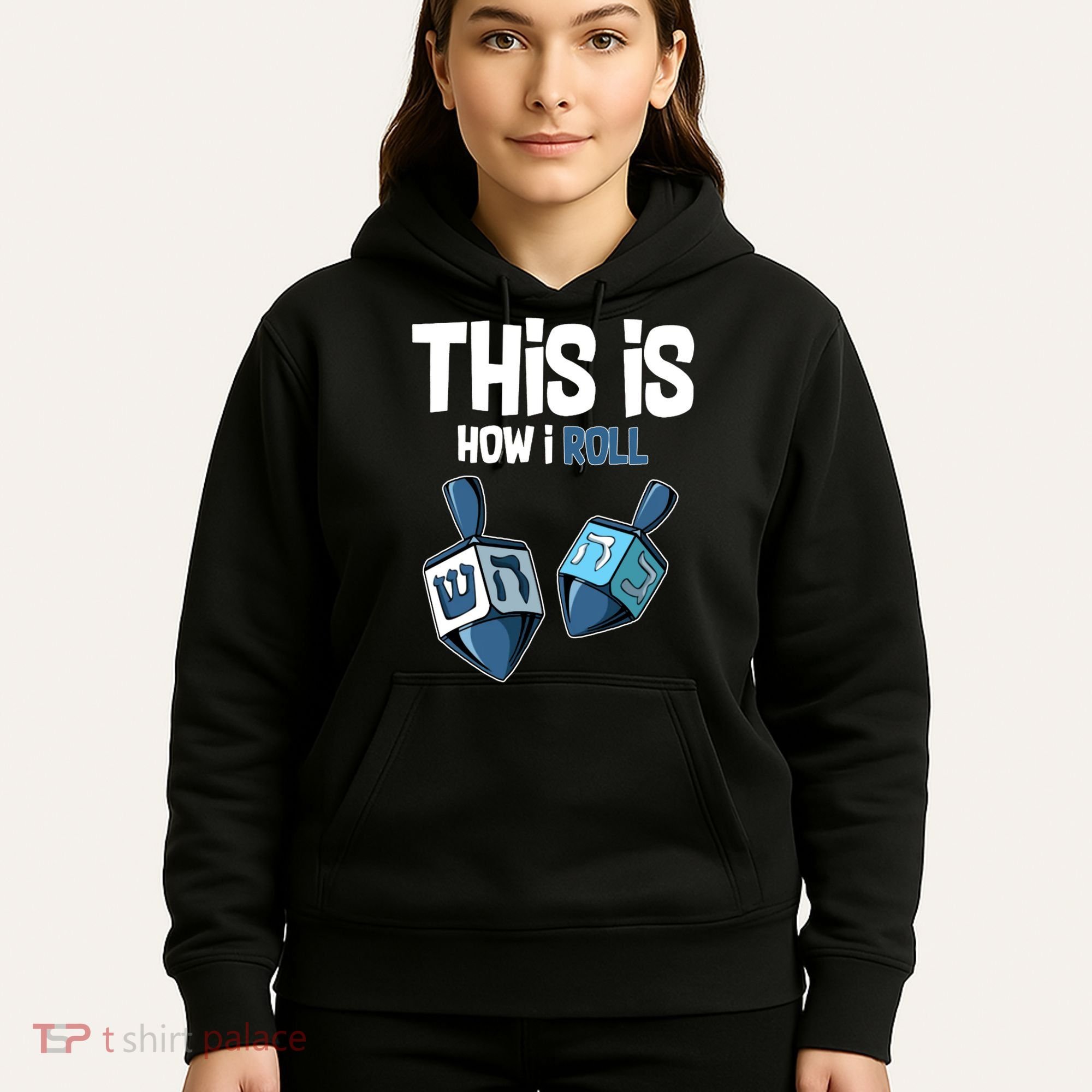 This Is How I Roll Draydel Trendl Hanukkah Hoodie
