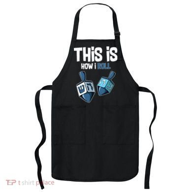 This Is How I Roll Draydel Trendl Hanukkah Apron