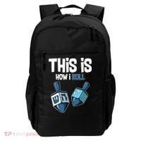This Is How I Roll Draydel Trendl Hanukkah Backpack thumb 0