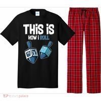 This Is How I Roll Draydel Trendl Hanukkah Pajama Set thumb 0