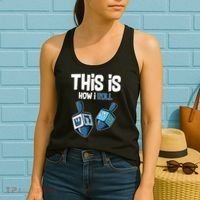 This Is How I Roll Draydel Trendl Hanukkah Women's Tank Top thumb 2