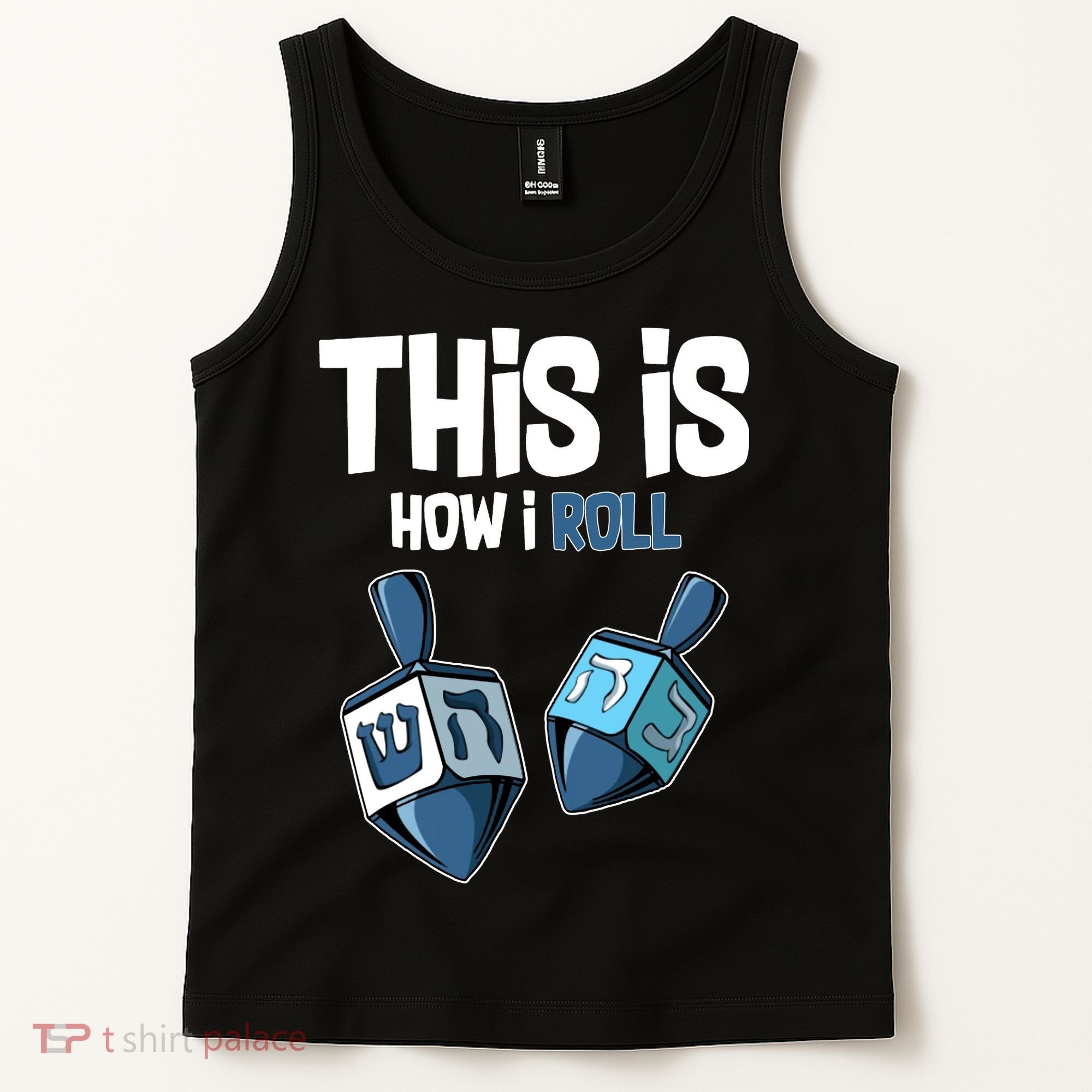 This Is How I Roll Draydel Trendl Hanukkah Tank Top