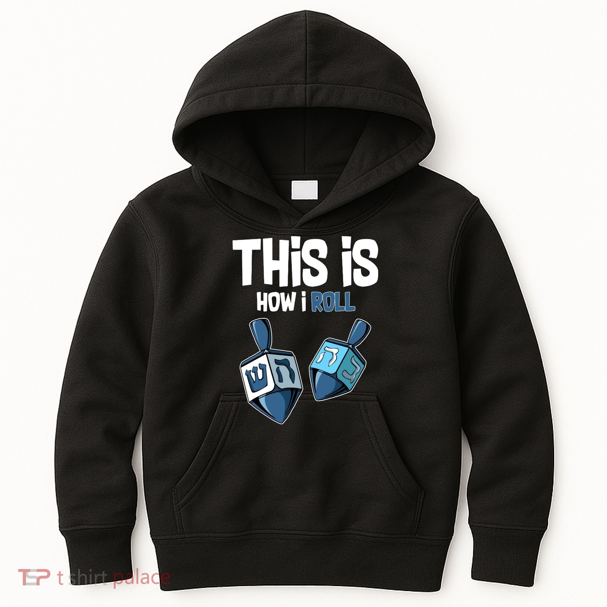 This Is How I Roll Draydel Trendl Hanukkah Kids Hoodie