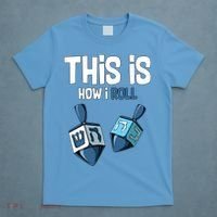 This Is How I Roll Draydel Trendl Hanukkah T-Shirt thumb 4