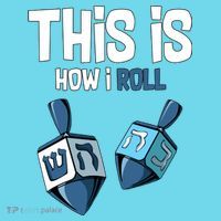 This Is How I Roll Draydel Trendl Hanukkah T-Shirt thumb 6