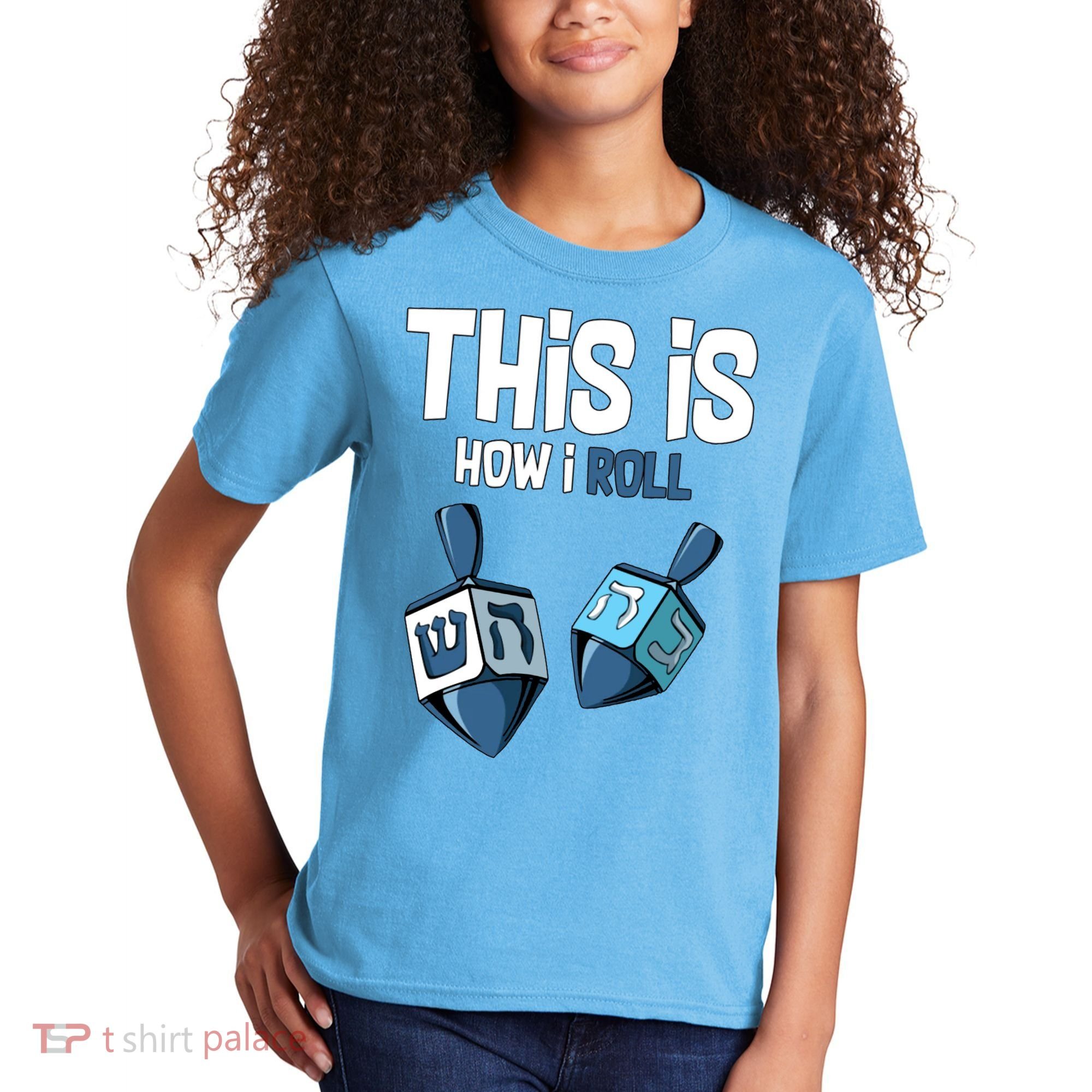 This Is How I Roll Draydel Trendl Hanukkah Kids T-Shirt