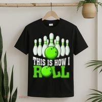 This Is How I Roll Bowling Team Bowler T-Shirt thumb 2